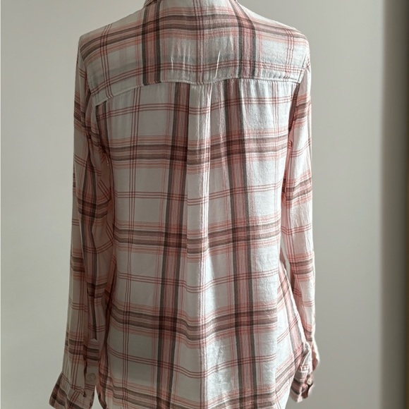 Jessica Simpson Long Sleeve Button Down Plaid Size S - Picture 2 of 11